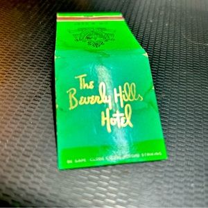 Vintage Matchbooks ( 1 never struck) from Original Polo Club. Beverly Hills, CA